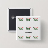 MODERNE, STYLISCH ZOLLBARE WEISSE, ÜBERPRÜFT MARKI BUTTON (Vorne & Hinten)