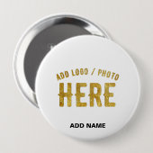 MODERNE, STYLISCH ZOLLBARE WEISSE, ÜBERPRÜFT MARKI BUTTON (Vorne & Hinten)