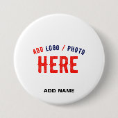 MODERNE, STYLISCH ZOLLBARE WEISSE, ÜBERPRÜFT MARKI BUTTON (Vorderseite)