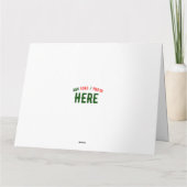 MODERNE, STYLISCH ZOLLBARE WEISSE, ÜBERPRÜFT MARKI DANKESKARTE (Rückseite)