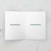 MODERNE, STYLISCH ZOLLBARE WEISSE, ÜBERPRÜFT MARKI DANKESKARTE (Innenseite)