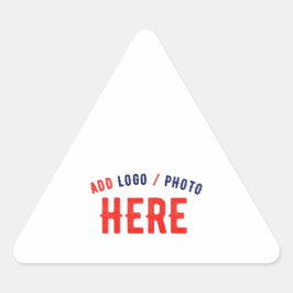 MODERNE, STYLISCH ZOLLBARE WEISSE, ÜBERPRÜFT MARKI DREIECKIGER AUFKLEBER