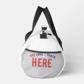 MODERNE, STYLISCH ZOLLBARE WEISSE, ÜBERPRÜFT MARKI DUFFLE BAG (Rechts)