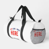 MODERNE, STYLISCH ZOLLBARE WEISSE, ÜBERPRÜFT MARKI DUFFLE BAG (Rechte Ecke)