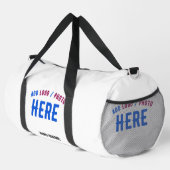 MODERNE, STYLISCH ZOLLBARE WEISSE, ÜBERPRÜFT MARKI DUFFLE BAG (Rechte Ecke)