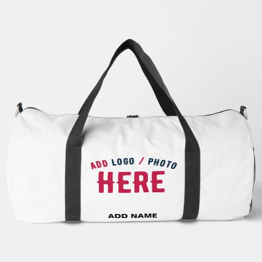 MODERNE, STYLISCH ZOLLBARE WEISSE, ÜBERPRÜFT MARKI DUFFLE BAG (Vorderseite)