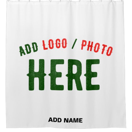 MODERNE, STYLISCH ZOLLBARE WEISSE, ÜBERPRÜFT MARKI DUSCHVORHANG (Vorderseite)