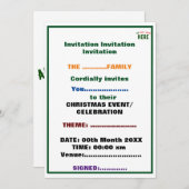 MODERNE, STYLISCH ZOLLBARE WEISSE, ÜBERPRÜFT MARKI EINLADUNG (Vorne/Hinten)