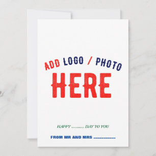 MODERNE, STYLISCH ZOLLBARE WEISSE, ÜBERPRÜFT MARKI FEIERTAGSKARTE