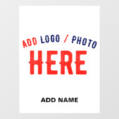 MODERNE, STYLISCH ZOLLBARE WEISSE, ÜBERPRÜFT MARKI FENSTERAUFKLEBER (Blatt)