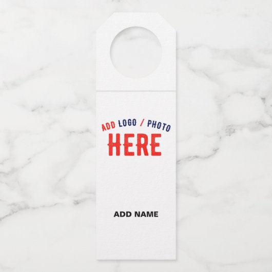 MODERNE, STYLISCH ZOLLBARE WEISSE, ÜBERPRÜFT MARKI FLASCHENANHÄNGER