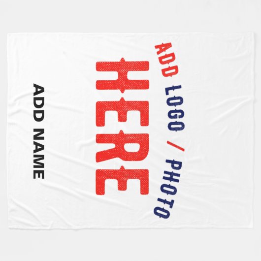 MODERNE, STYLISCH ZOLLBARE WEISSE, ÜBERPRÜFT MARKI FLEECEDECKE (Vorderseite (Horizontal))