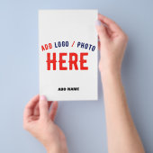 MODERNE, STYLISCH ZOLLBARE WEISSE, ÜBERPRÜFT MARKI FLYER (Handgriff)