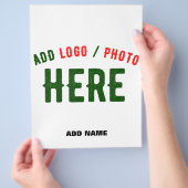 MODERNE, STYLISCH ZOLLBARE WEISSE, ÜBERPRÜFT MARKI FLYER (Hand)