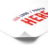 MODERNE, STYLISCH ZOLLBARE WEISSE, ÜBERPRÜFT MARKI FOTODRUCK (Ecke)