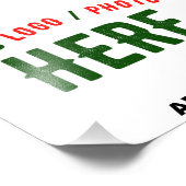 MODERNE, STYLISCH ZOLLBARE WEISSE, ÜBERPRÜFT MARKI FOTODRUCK (Ecke)