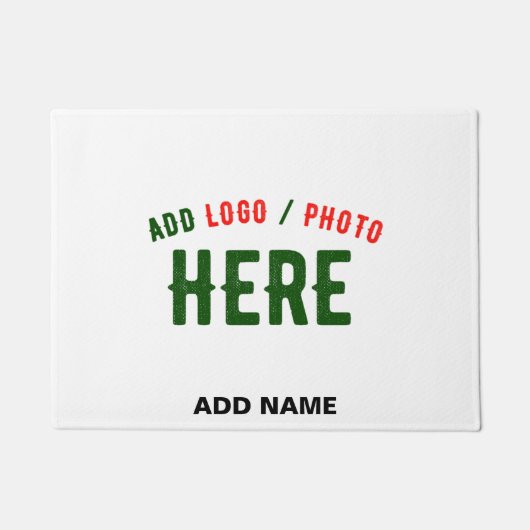 MODERNE, STYLISCH ZOLLBARE WEISSE, ÜBERPRÜFT MARKI FUßMATTE (Vorderseite)