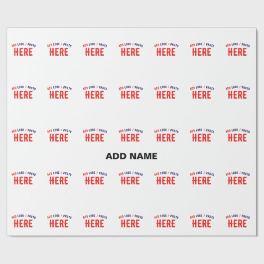 MODERNE, STYLISCH ZOLLBARE WEISSE, ÜBERPRÜFT MARKI GESCHENKPAPIER (Flach)