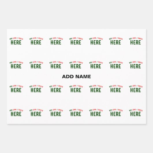 MODERNE, STYLISCH ZOLLBARE WEISSE, ÜBERPRÜFT MARKI GESCHENKPAPIER SET (Vorderseite 3)