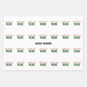 MODERNE, STYLISCH ZOLLBARE WEISSE, ÜBERPRÜFT MARKI GESCHENKPAPIER SET