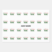 MODERNE, STYLISCH ZOLLBARE WEISSE, ÜBERPRÜFT MARKI GESCHENKPAPIER SET (Vorderseite 3)