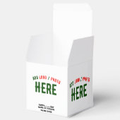 MODERNE, STYLISCH ZOLLBARE WEISSE, ÜBERPRÜFT MARKI GESCHENKSCHACHTEL (Geöffnet)