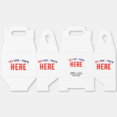 MODERNE, STYLISCH ZOLLBARE WEISSE, ÜBERPRÜFT MARKI GESCHENKSCHACHTEL (Ungeklappt)