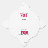 MODERNE, STYLISCH ZOLLBARE WEISSE, ÜBERPRÜFT MARKI GESCHENKSCHACHTEL (Ungeklappt)