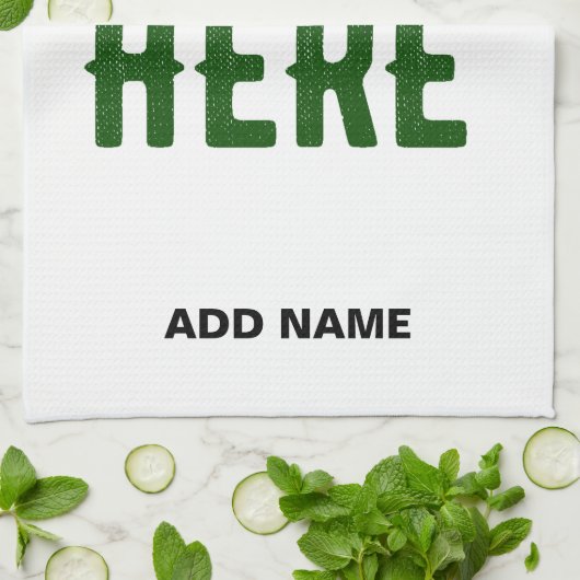 MODERNE, STYLISCH ZOLLBARE WEISSE, ÜBERPRÜFT MARKI GESCHIRRTUCH (Gefaltet)