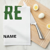 MODERNE, STYLISCH ZOLLBARE WEISSE, ÜBERPRÜFT MARKI GESCHIRRTUCH (Viertel Falte)