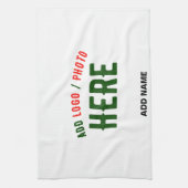 MODERNE, STYLISCH ZOLLBARE WEISSE, ÜBERPRÜFT MARKI GESCHIRRTUCH (Vertikal)