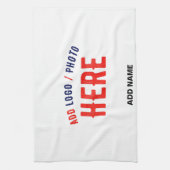 MODERNE, STYLISCH ZOLLBARE WEISSE, ÜBERPRÜFT MARKI GESCHIRRTUCH (Vertikal)