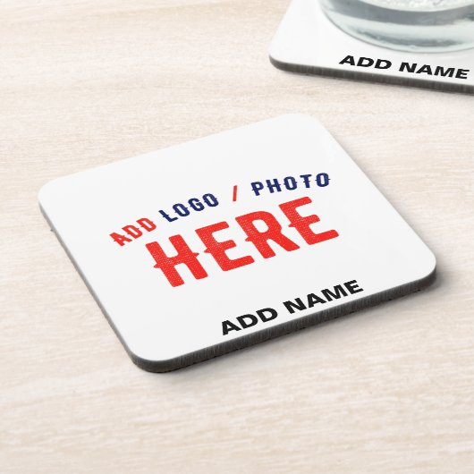 MODERNE, STYLISCH ZOLLBARE WEISSE, ÜBERPRÜFT MARKI GETRÄNKEUNTERSETZER (Linke Seite)