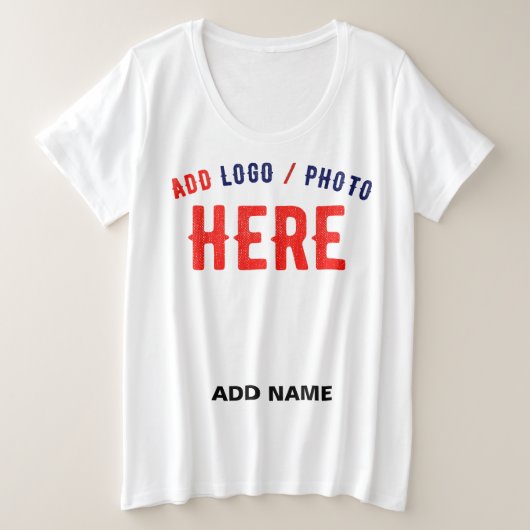 MODERNE, STYLISCH ZOLLBARE WEISSE, ÜBERPRÜFT MARKI GROßE GRÖßE T-Shirt (Design vorne)