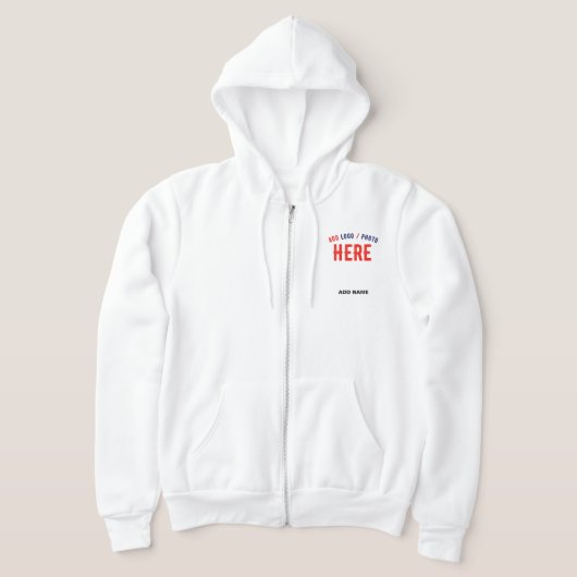MODERNE, STYLISCH ZOLLBARE WEISSE, ÜBERPRÜFT MARKI HOODIE (Ablage )