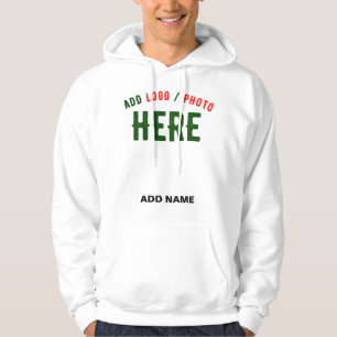 MODERNE, STYLISCH ZOLLBARE WEISSE, ÜBERPRÜFT MARKI HOODIE