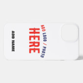 MODERNE, STYLISCH ZOLLBARE WEISSE, ÜBERPRÜFT MARKI iPhone HÜLLE (Rückseite (Horizontal))