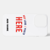 MODERNE, STYLISCH ZOLLBARE WEISSE, ÜBERPRÜFT MARKI iPhone HÜLLE (Rückseite (Horizontal))