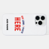 MODERNE, STYLISCH ZOLLBARE WEISSE, ÜBERPRÜFT MARKI iPhone HÜLLE (Rückseite (Horizontal))