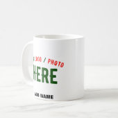 MODERNE, STYLISCH ZOLLBARE WEISSE, ÜBERPRÜFT MARKI KAFFEETASSE (Vorderseite Links)