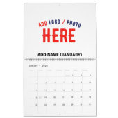 MODERNE, STYLISCH ZOLLBARE WEISSE, ÜBERPRÜFT MARKI KALENDER (Jan 2026)