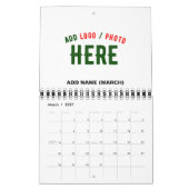 MODERNE, STYLISCH ZOLLBARE WEISSE, ÜBERPRÜFT MARKI KALENDER (Mär 2027)