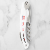 MODERNE, STYLISCH ZOLLBARE WEISSE, ÜBERPRÜFT MARKI KELLNERMESSER (Rückseite)