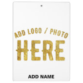 MODERNE, STYLISCH ZOLLBARE WEISSE, ÜBERPRÜFT MARKI KLEMMBRETT (Rückseite)