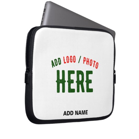 MODERNE, STYLISCH ZOLLBARE WEISSE, ÜBERPRÜFT MARKI LAPTOPSCHUTZHÜLLE (Vorne Rechts)