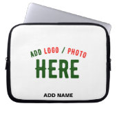 MODERNE, STYLISCH ZOLLBARE WEISSE, ÜBERPRÜFT MARKI LAPTOPSCHUTZHÜLLE (Vorderseite)