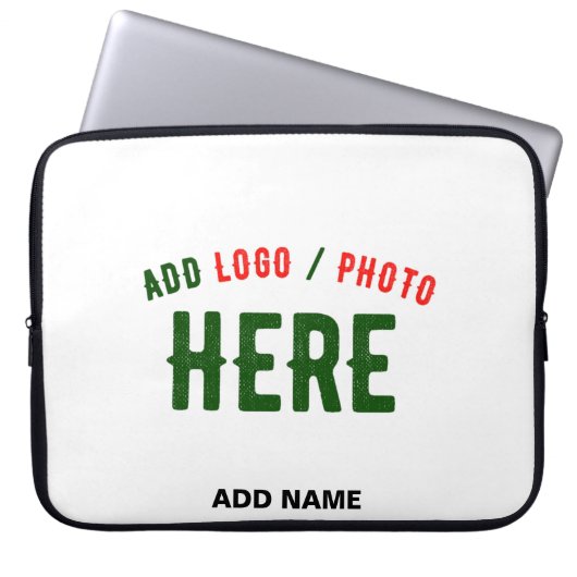 MODERNE, STYLISCH ZOLLBARE WEISSE, ÜBERPRÜFT MARKI LAPTOPSCHUTZHÜLLE (Vorderseite)