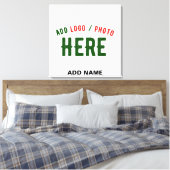 MODERNE, STYLISCH ZOLLBARE WEISSE, ÜBERPRÜFT MARKI LEINWANDDRUCK (Insitu (Schlafzimmer))