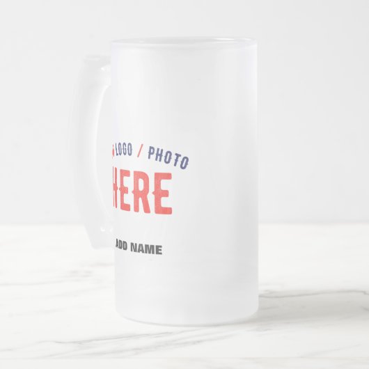 MODERNE, STYLISCH ZOLLBARE WEISSE, ÜBERPRÜFT MARKI MATTGLAS BIERGLAS (Vorderseite Links)