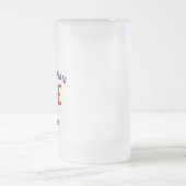 MODERNE, STYLISCH ZOLLBARE WEISSE, ÜBERPRÜFT MARKI MATTGLAS BIERGLAS (Mittel)